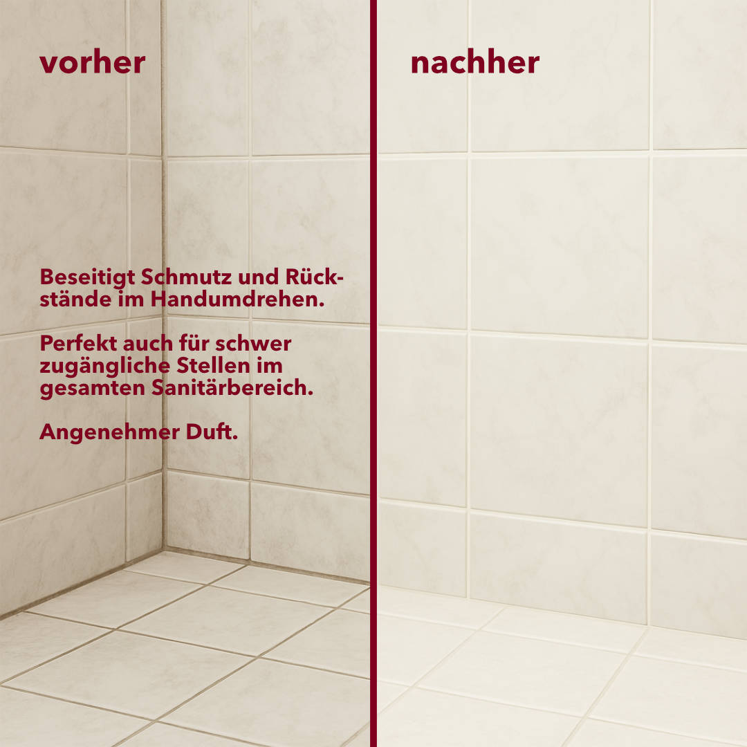Bad und Duftreiniger, pH-Wert 2, 15 Flaschen x 1 Liter