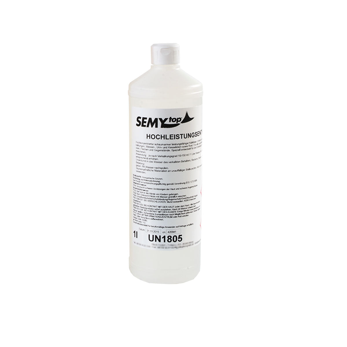 Hochleistungsentkalker, weiss, pH-Wert 1, 12 x 1 Liter