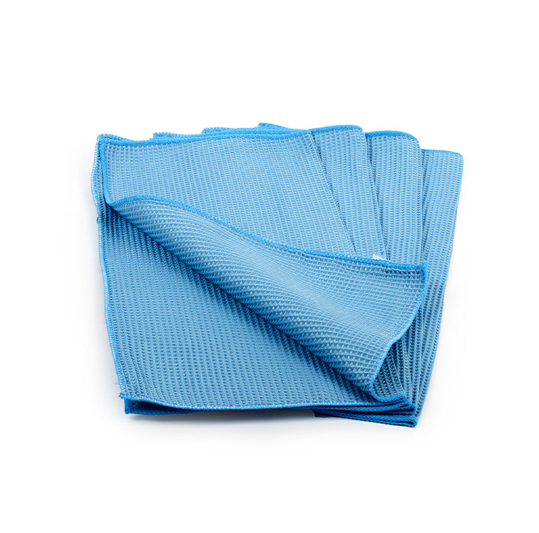 Mikrofaser-Waffeltücher, 40 x 40 cm, blau, 200 Stück