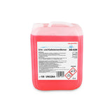 Urin- und Kalksteinentferner, rot, pH-Wert <2, 10 Liter