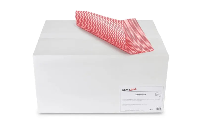 Allzwecktuch, rot, 38 x 60 cm, 6 X 50 Tücher