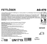 Fettlöser, 10 Liter, pH 13