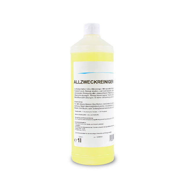 Allzweckreiniger im 1 Liter Behälter.